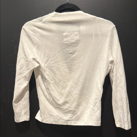 Maeve by Anthropologie Cotton Blend Crossover Wrap Top XSmall - Picture 3 of 3